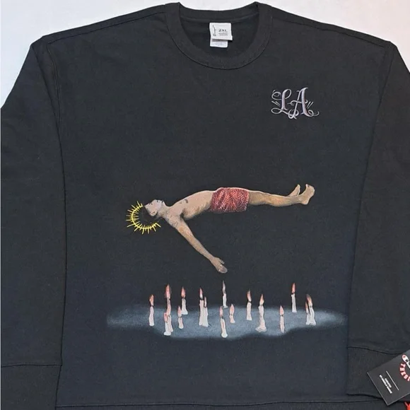 CHAMPION - ANGELO BAQUE "SENIOR THESIS" UBER LOPEZ ALPHA CREWNECK - XXL